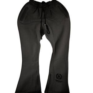 Tenaciti Studios women’s small over sized flared bottoms sweat pants 250 MSRP